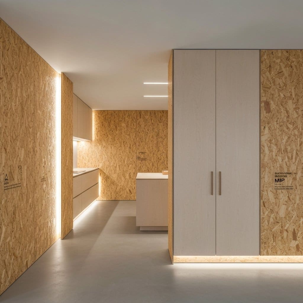 Płyty OSB i MFP jako wszechstronny materiał wykończeniowy w domu