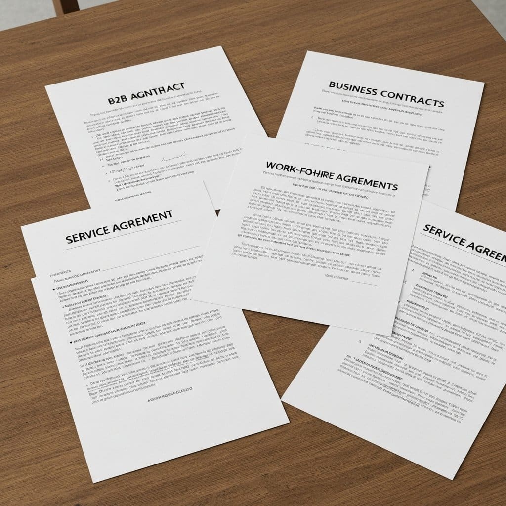 Umowy w biznesie: kluczowe aspekty umów B2B, o dzieło i zlecenia