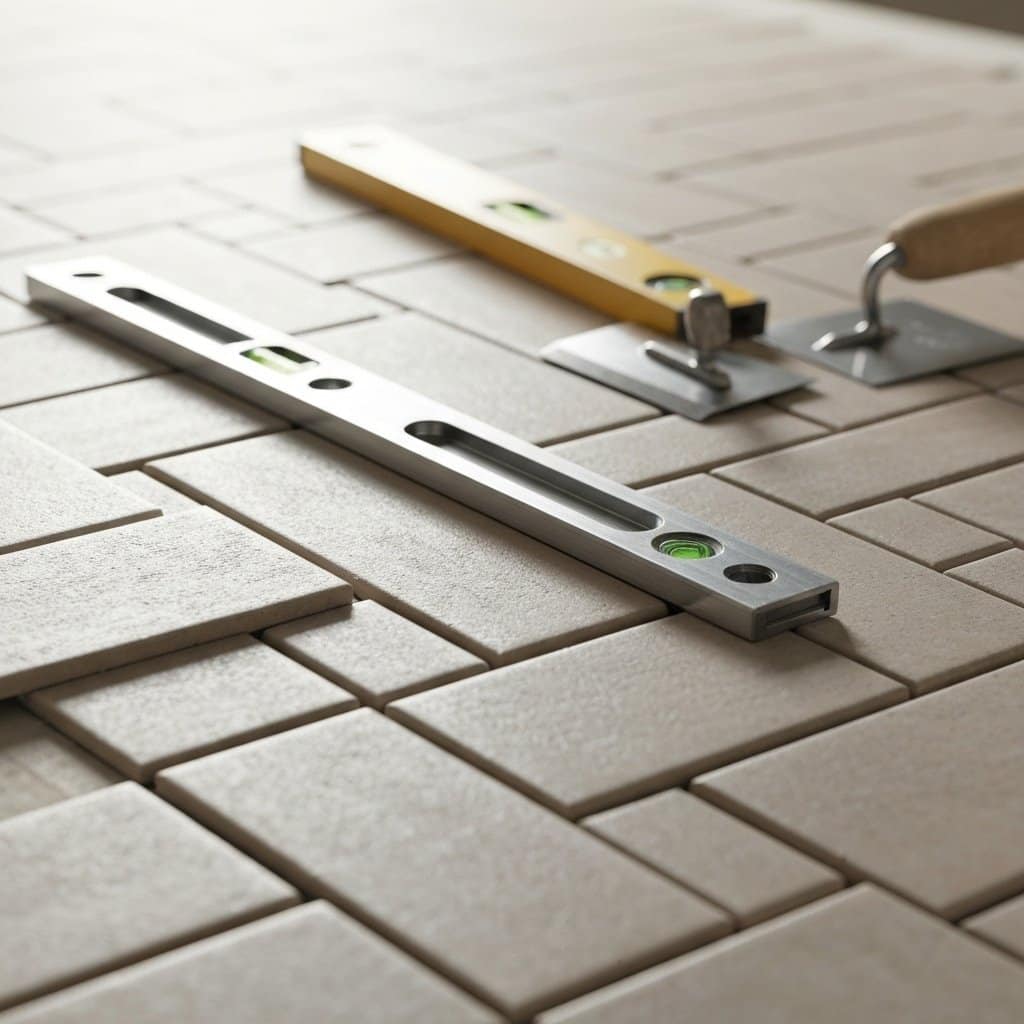 Układanie płytek w jodełkę – porady