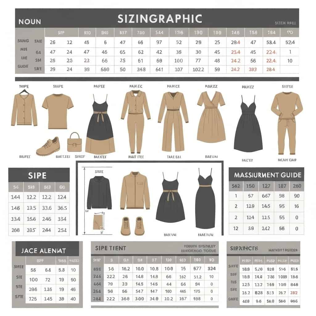 Przewodnik po rozmiarówkach: Jak wybrać idealne ubranie?