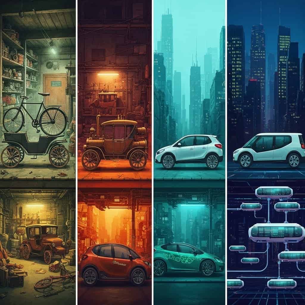 Ewolucja car sharingu: Od garażowych eksperymentów do mobilności przyszłości