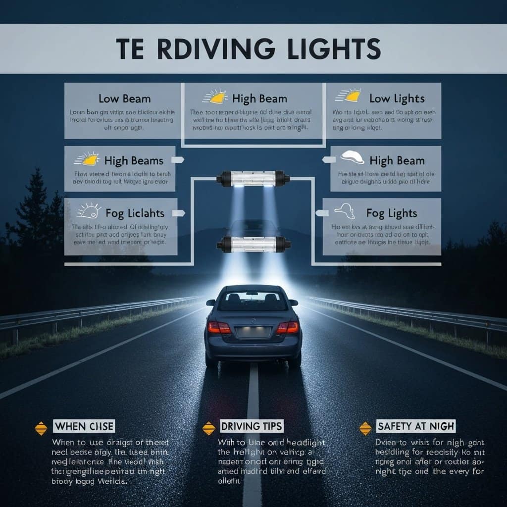 Światła jazdy: Kluczowe informacje dla każdego kierowcy