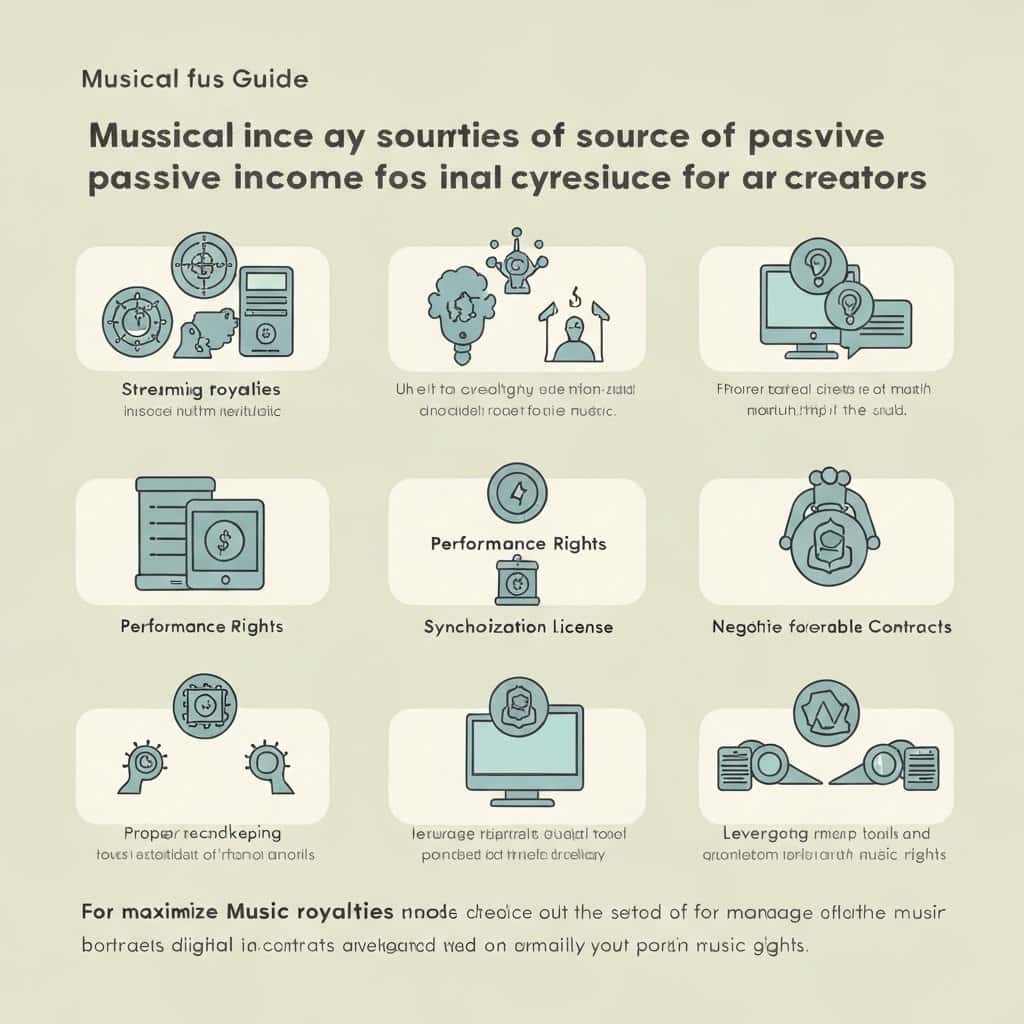 Tantiemy muzyczne jako źródło pasywnego dochodu: przewodnik dla twórców