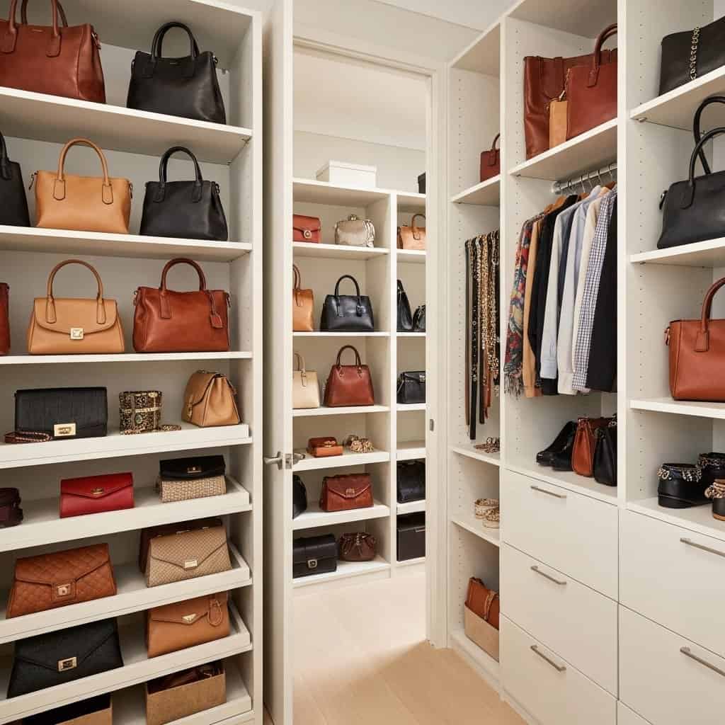 Przechowywanie torebek i akcesoriów: Jak utrzymać porządek i chronić swoje skarby?
