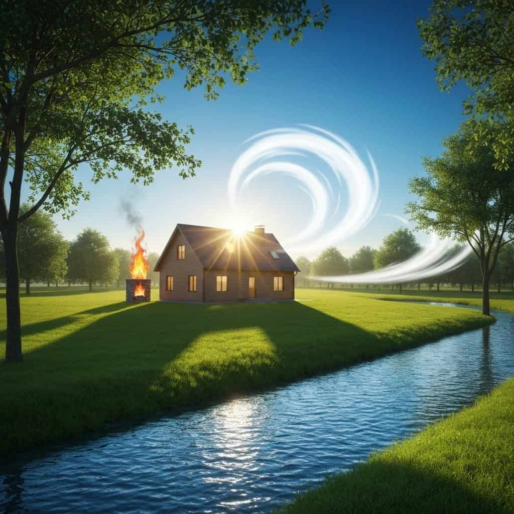 Analiza sektorowa działki: Jak słońce, wiatr, woda i ogień wpływają na Twój dom?