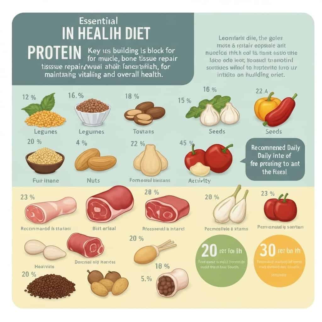 Białko w diecie: Kluczowy budulec dla zdrowia i witalności